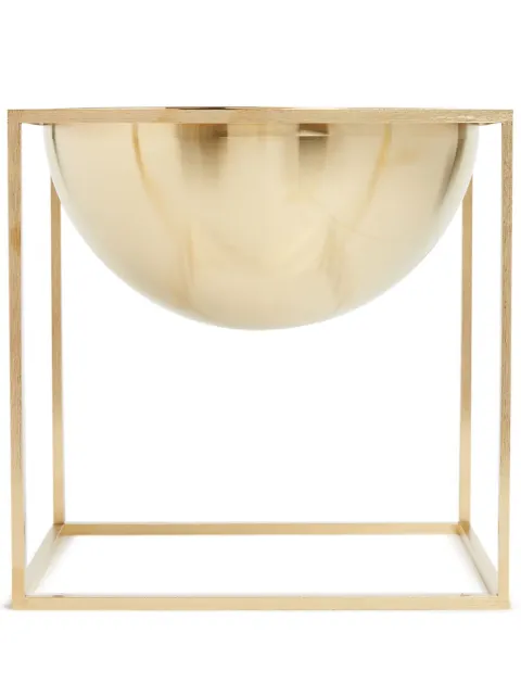 Audo Kubus Bowl vase Gold 20702