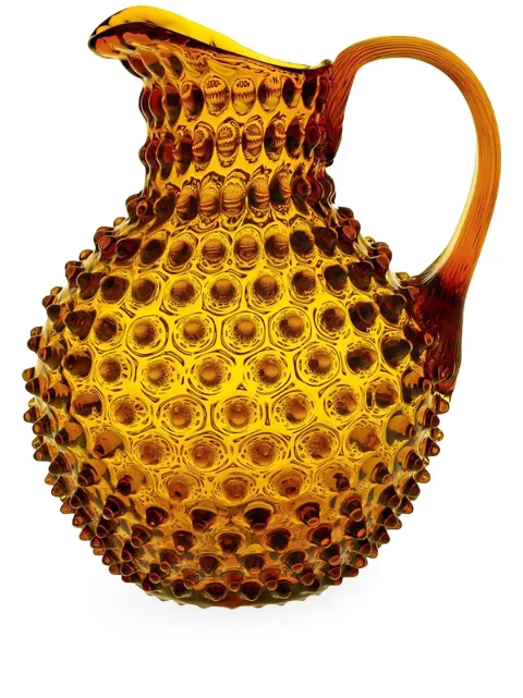 KLIMCHI Hobnail crystal jug Yellow 1618420008527