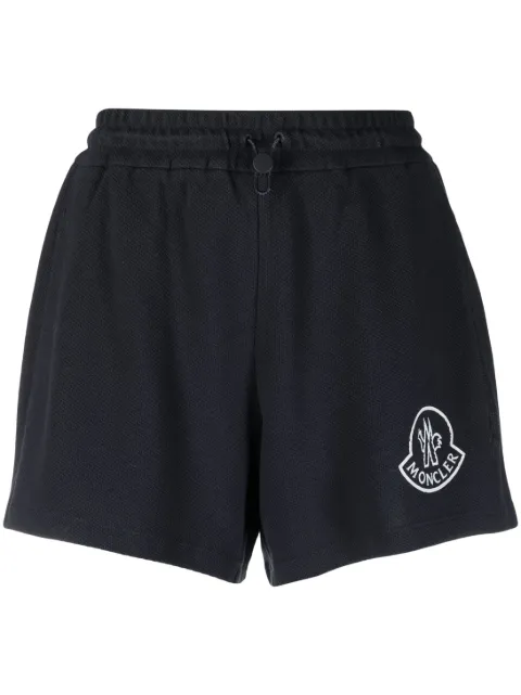 Moncler drawstring cotton shorts Blue I10938H0002089A0X