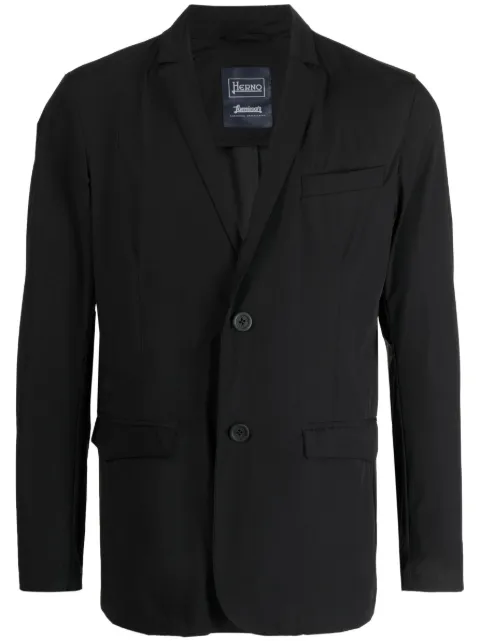 Herno plain single-breasted blazer Black GA00021UL128039300