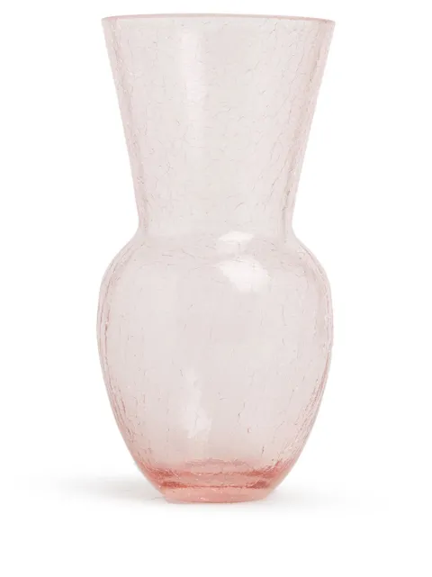 KLIMCHI Felicity cracked-effect vase Pink 20214237233