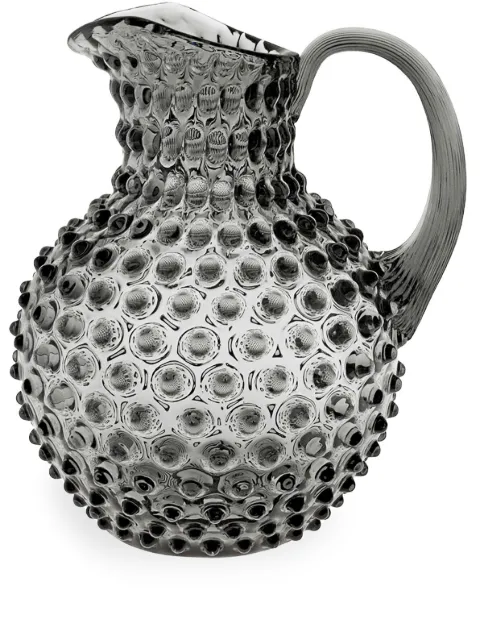 KLIMCHI Hobnail crystal jug Black 1618420003627