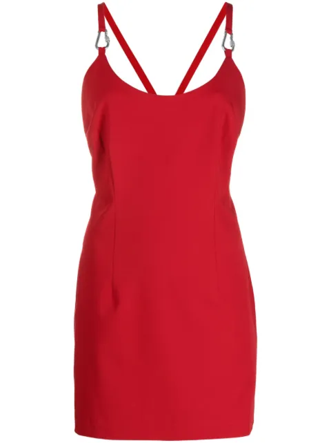 Heron Preston Carabiner mini dress Red HWDB073S23FAB0012500
