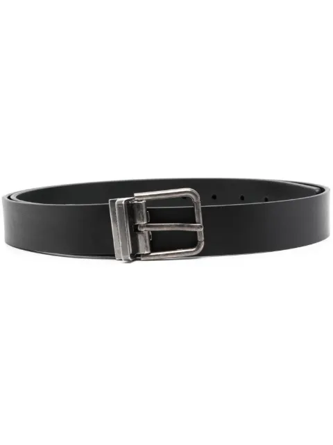 Dolce & Gabbana leather metal-buckle belt Black BC4549AW462