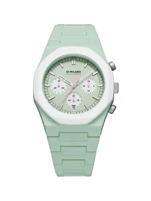 D1 Milano Polychrono 40.5mm Green PHBJ02