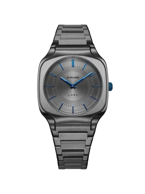D1 Milano Titanium Square Bracelet 37mm Grey SQBJ02