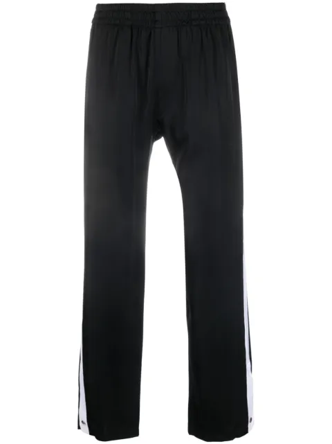 BLUE SKY INN side-stripe track pants Black BS2301PA006