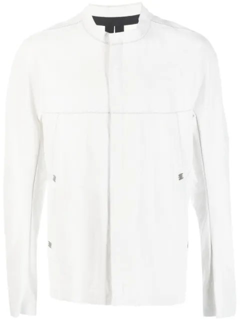 Isaac Sellam Experience long-sleeve linen jacket Neutrals INEXORABLETALMUD