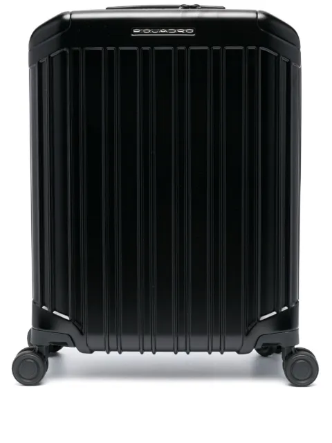 PIQUADRO hardside spinner cabin suitcase Black BV4425PQL