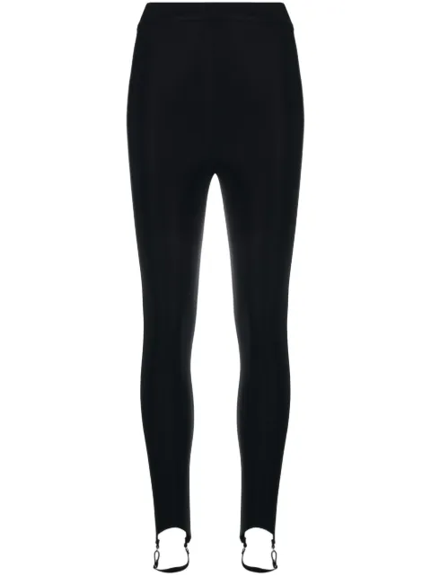 Murmur high-waisted stirrup leggings Black MEF22CVRLEG