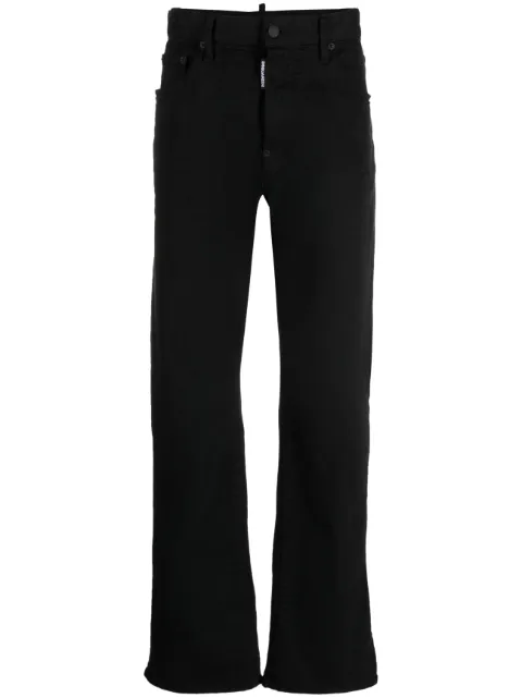 DSQUARED2 straight-leg denim jeans Black S71LB1252S30733