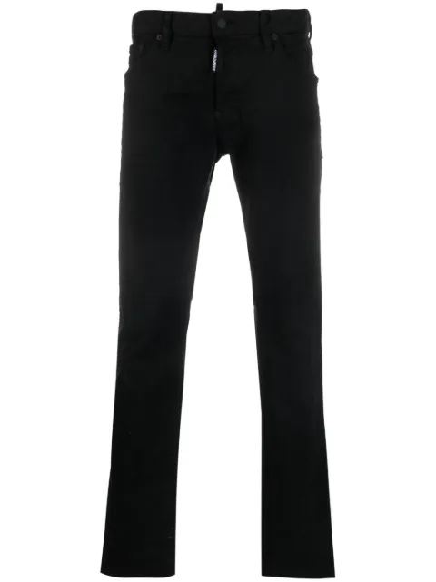 DSQUARED2 low-rise skinny-cut trousers Black S71LB1251S30733
