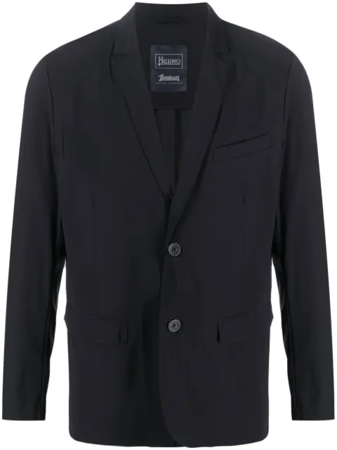 Herno single-breasted blazer Blue GA00021UL128039200
