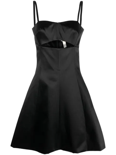 Patou cut-out detail A-line minidress Black DR1110139698N