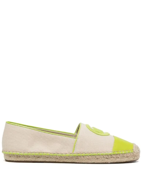 Michael Kors Kendrick logo-embossed espadrilles Neutrals 40S3KNFP1D