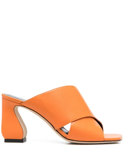 Si Rossi leather sandals Orange A98860MNAG01110