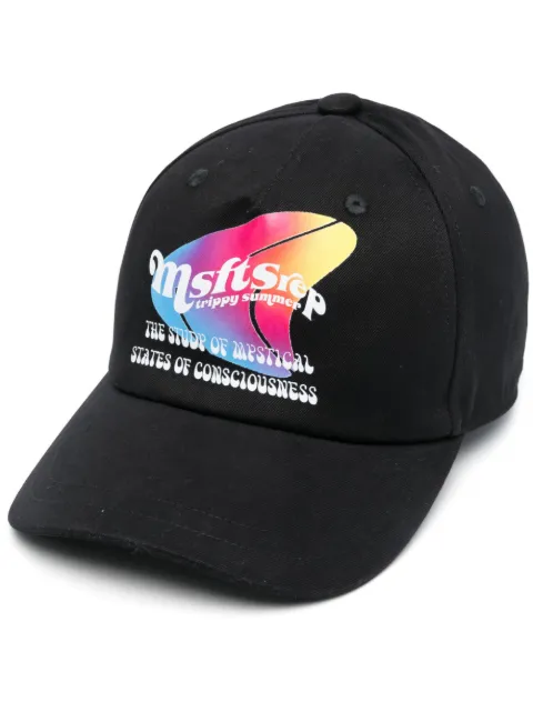 MSFTSrep graphic-print baseball cap Black 34MSFUL01S1236455