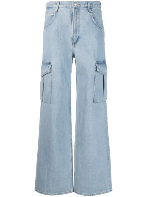 AGOLDE Minka cargo wide-leg jeans Blue A91171463092