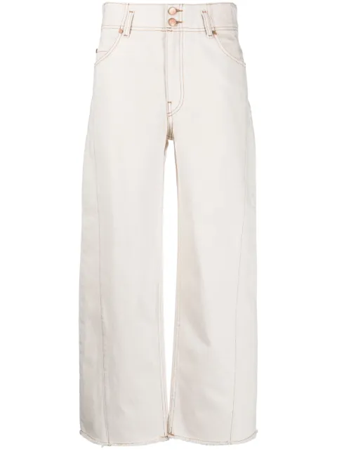 Ulla Johnson The Thea barrel-leg jeans Neutrals UJ990451