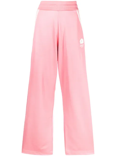 Kenzo side-stripe track pants Pink FD52PA7034IE