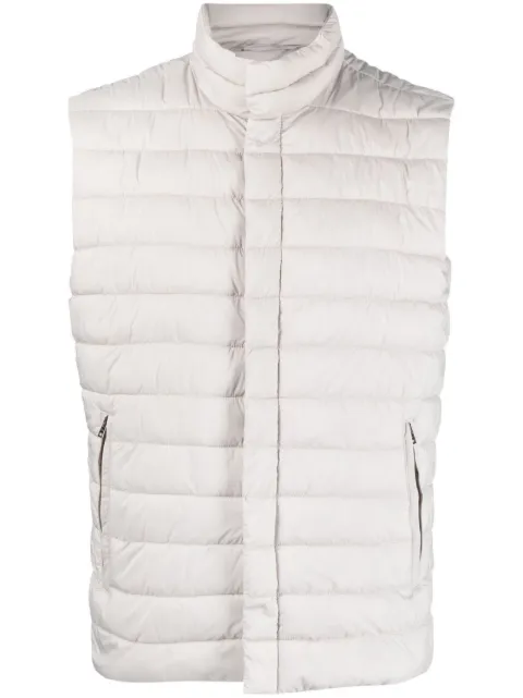 Herno padded press-stud vest Grey PC001ULE19288