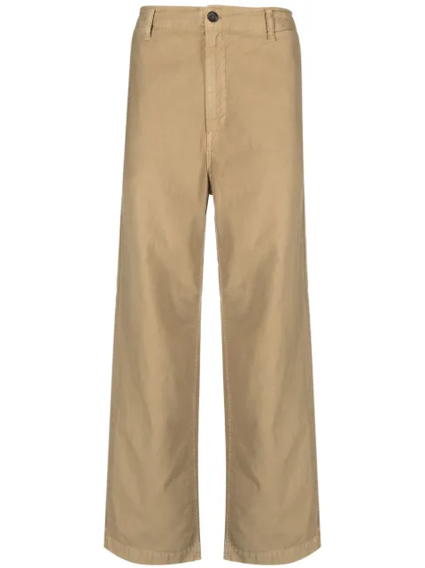 President’S mid-rise wide-leg trousers Neutrals P23PPU219P3440214