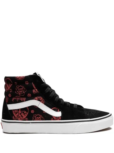 Vans Sk8 Hi "Love You To Death" sneakers Black VN0007NSBMX