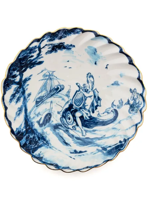 Seletti x Diesel Delfino Classics on Acid soup plate (25.5 cm) White 11224