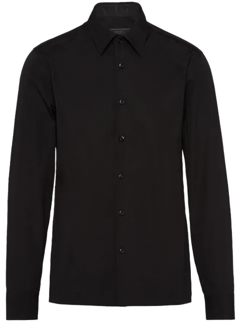 Prada cotton shirt Black UCN482S2311XV2