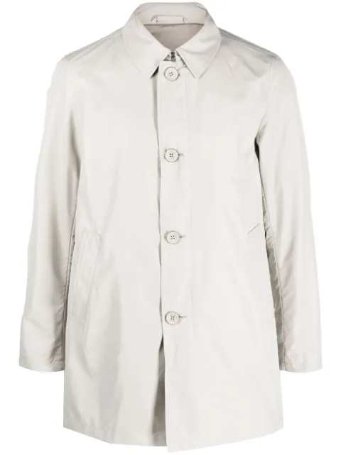 Herno single-breasted shirt coat Neutrals IM000308U12010