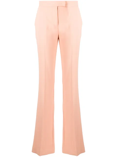 TWINSET pleated flared trousers Orange 231TP2394
