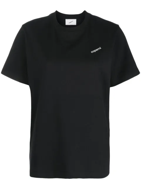 Coperni logo-print cotton T-shirt Black COPJS03504