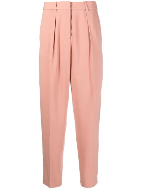 PINKO high-waisted tapered trousers Pink 100028A0GGO36