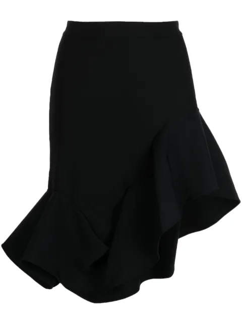 JNBY asymmetric midi skirt Black 5N1D16210