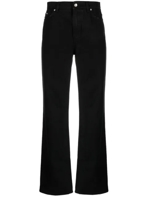 Dolce & Gabbana KIM DOLCE&GABBANA high-rise drop-crotch boyfriend jeans Black FTCGNDG8GZ9