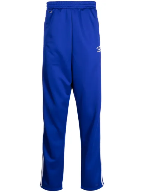 Doublet embroidered-logo track pants Blue 23SS42PT231