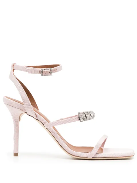 Malone Souliers 70mm crystal-embellished sandals Pink BROOKLYN851