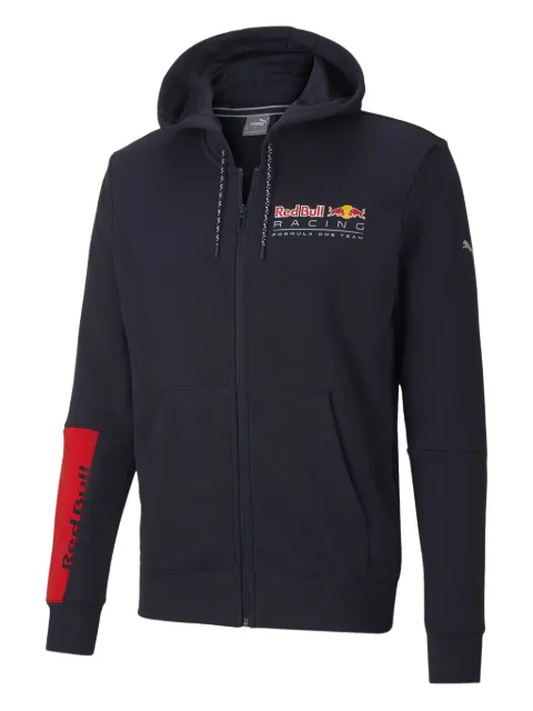 PUMA x Red Bull Racing logo-print hoodie Blue 76300901