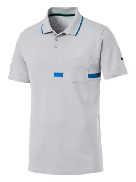 PUMA pocket detail polo shirt Grey 57780602