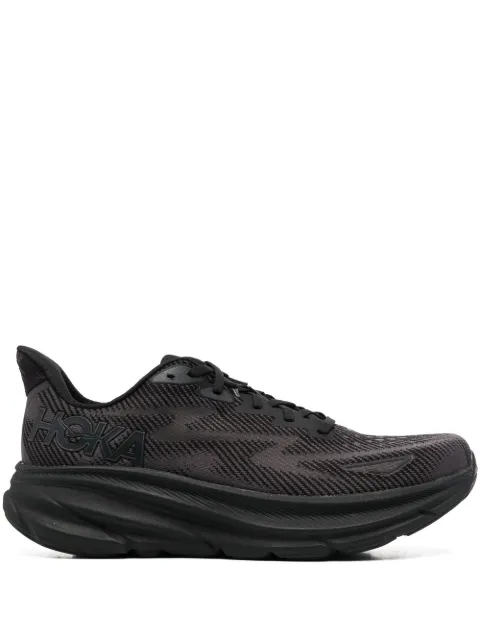 HOKA mesh-panel lace-up sneakers Black 1127895BBL