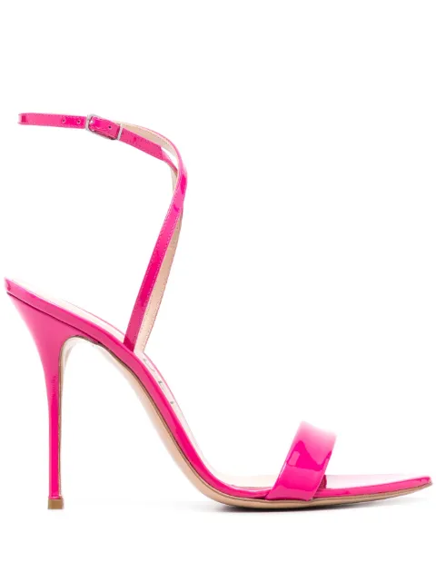 Casadei Scarlet Tiffany 100mm leather sandals Pink 1L072V1001TIFFA