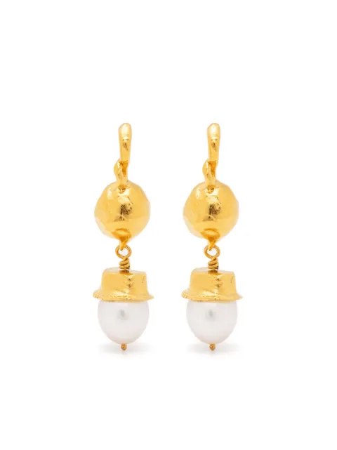 Alighieri The Return to Innocence pearl earrings Gold FJ5519ABRZ