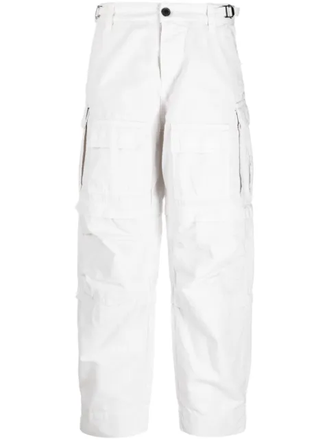 DARKPARK Julia ripstop cargo pants White CDPM004CO518004