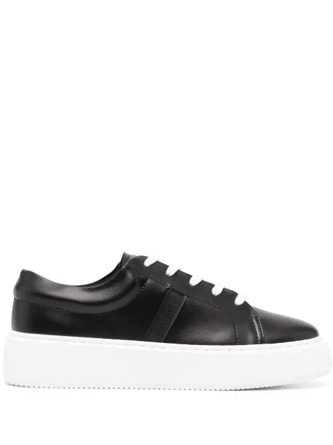 GANNI low-top flatform sneakers Black S2028