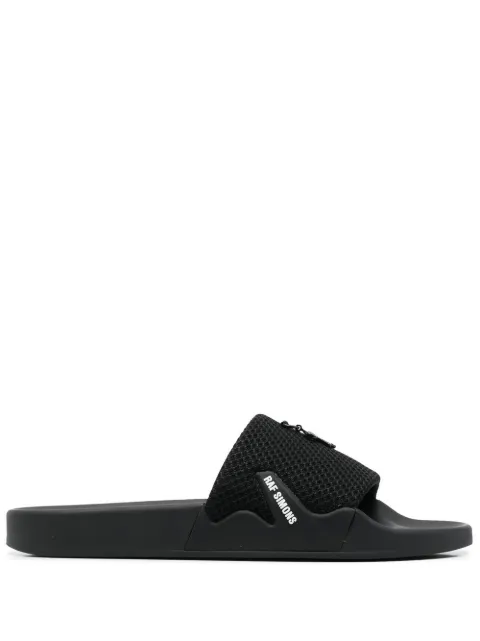 Raf Simons Astra logo slides Black HR810003T