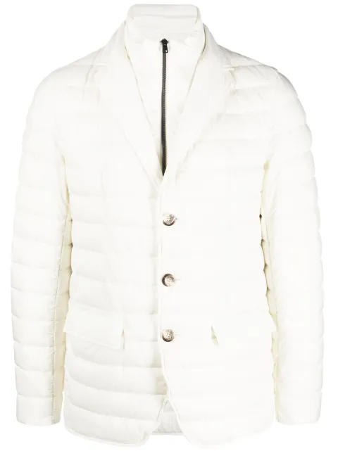 Herno notched-lapels padded jacket White PI000991U19288
