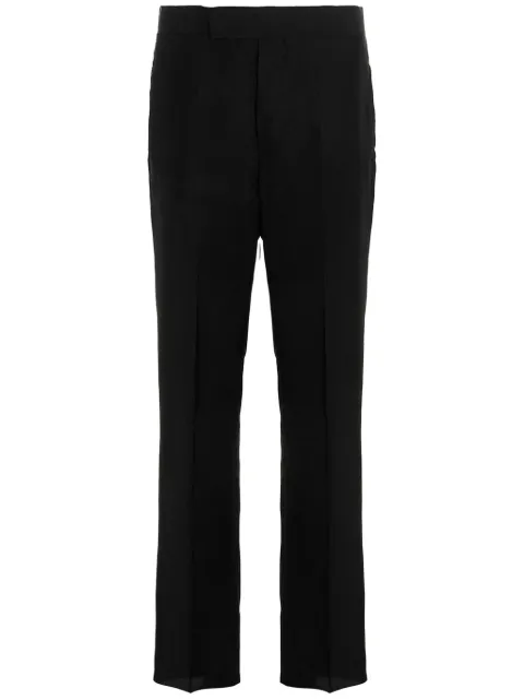 SAPIO straight-leg trousers Black N9MJACQUARD