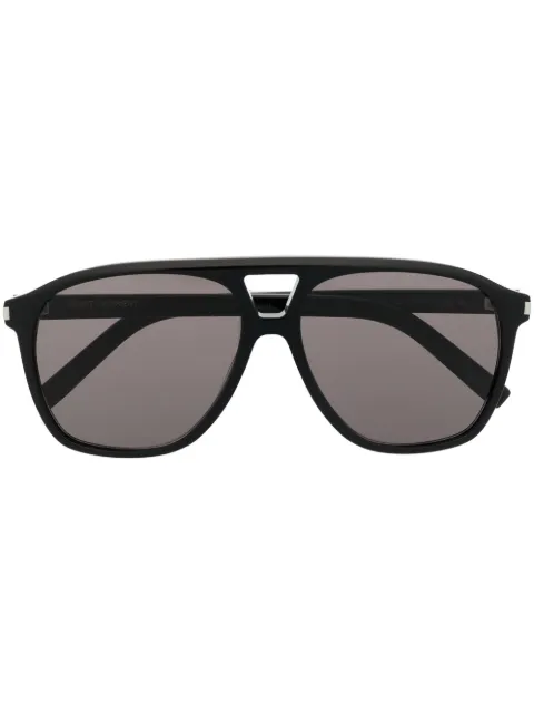 Saint Laurent Eyewear Dune oversize-frame sunglasses Black SL596DUNE001