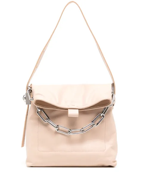 Off-White Ow Booster leather shoulder bag Orange OWNN117S23LEA0012100