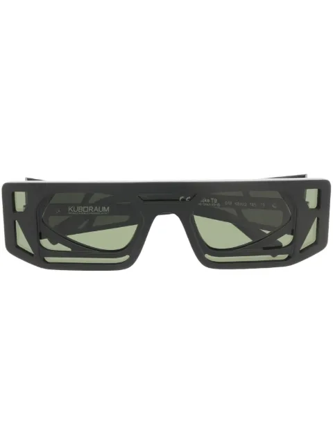 Kuboraum oversized square-frame sunglasses Black KRS0T9BM000000DGBM